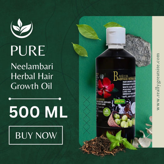 ADIVASI NEELAMBARI HERBAL HAIR OIL