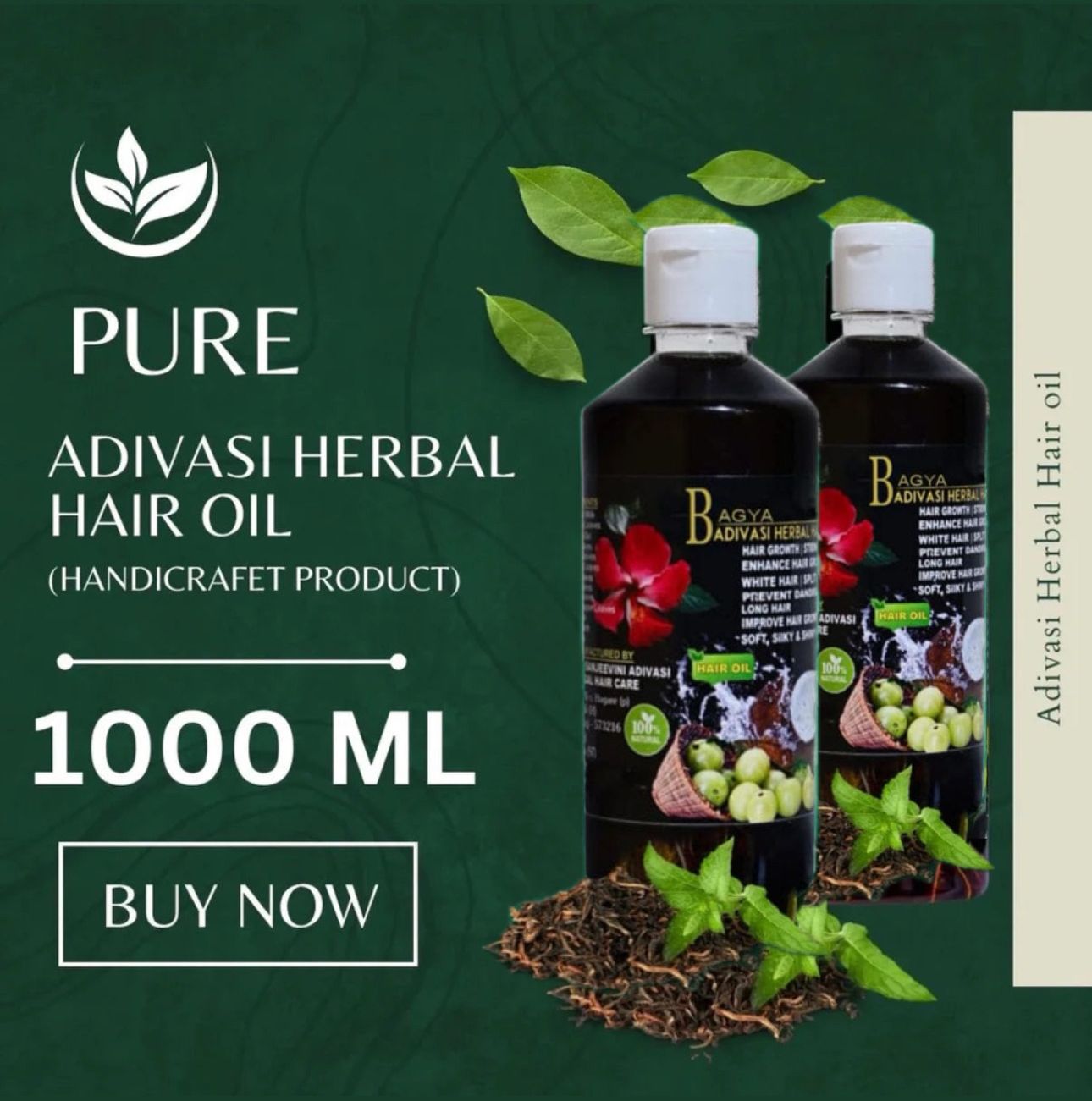 ADIVASI NEELAMBARI HERBAL HAIR OIL